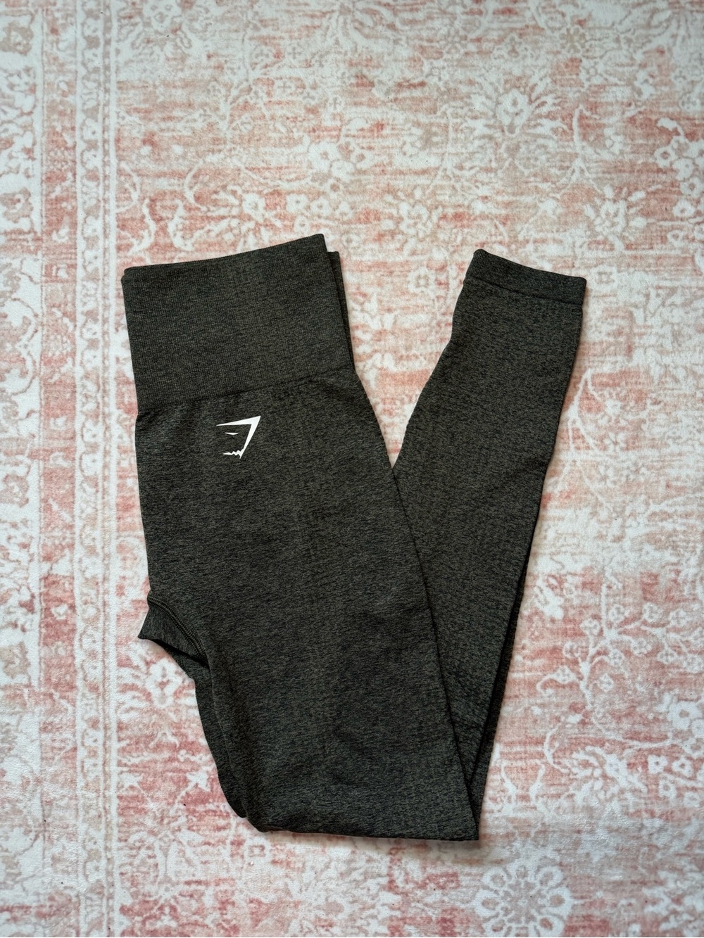 Gymshark Vital Seamless Green High-Waist Leggings Size Extra Small